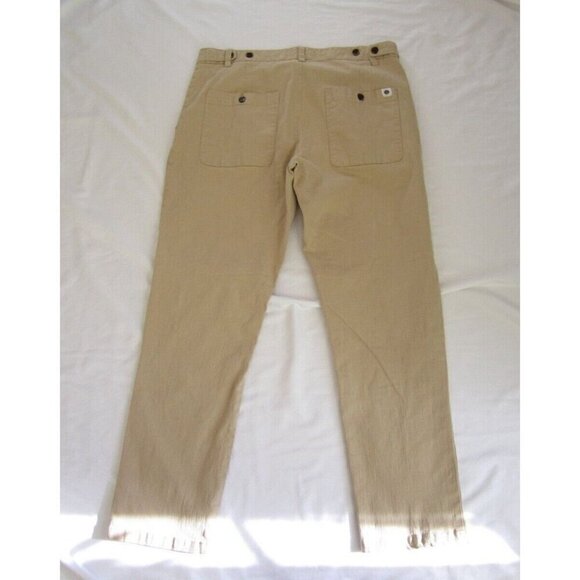 Men's Anerkjendt Organic Noos Caviar Pants Sz L (MP186) - Picture 10 of 10